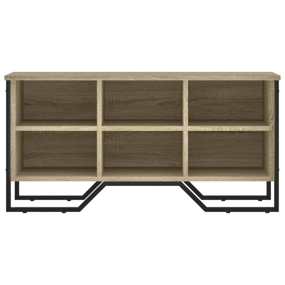 vidaXL Szafka na buty, dąb sonoma, 90x38x45,5 cm
