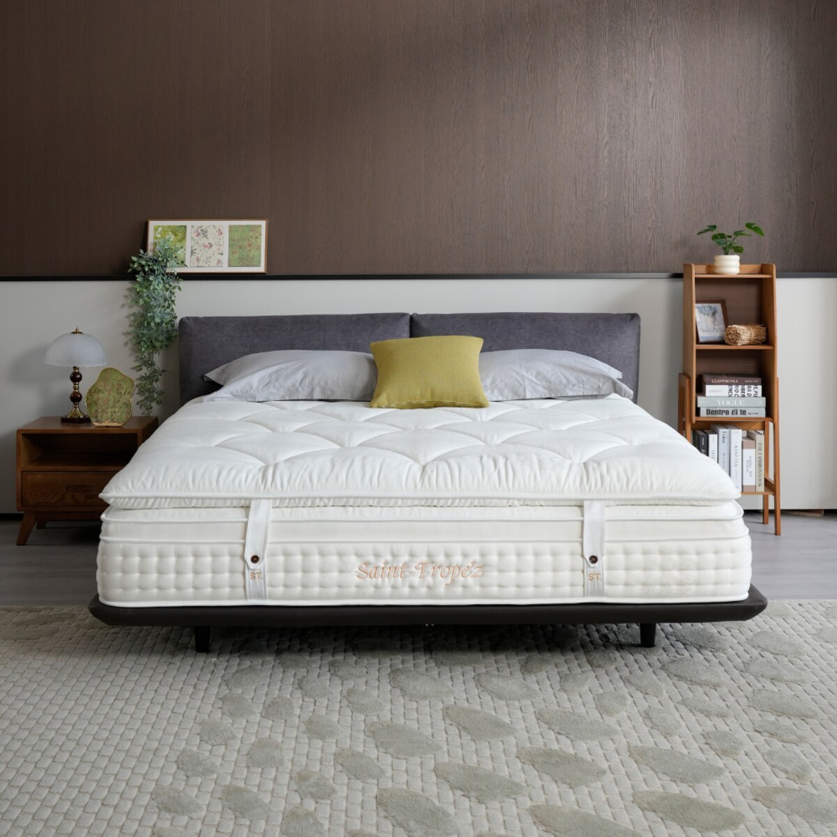 Materac Saint Trope’z Zikssen 200x200 cm