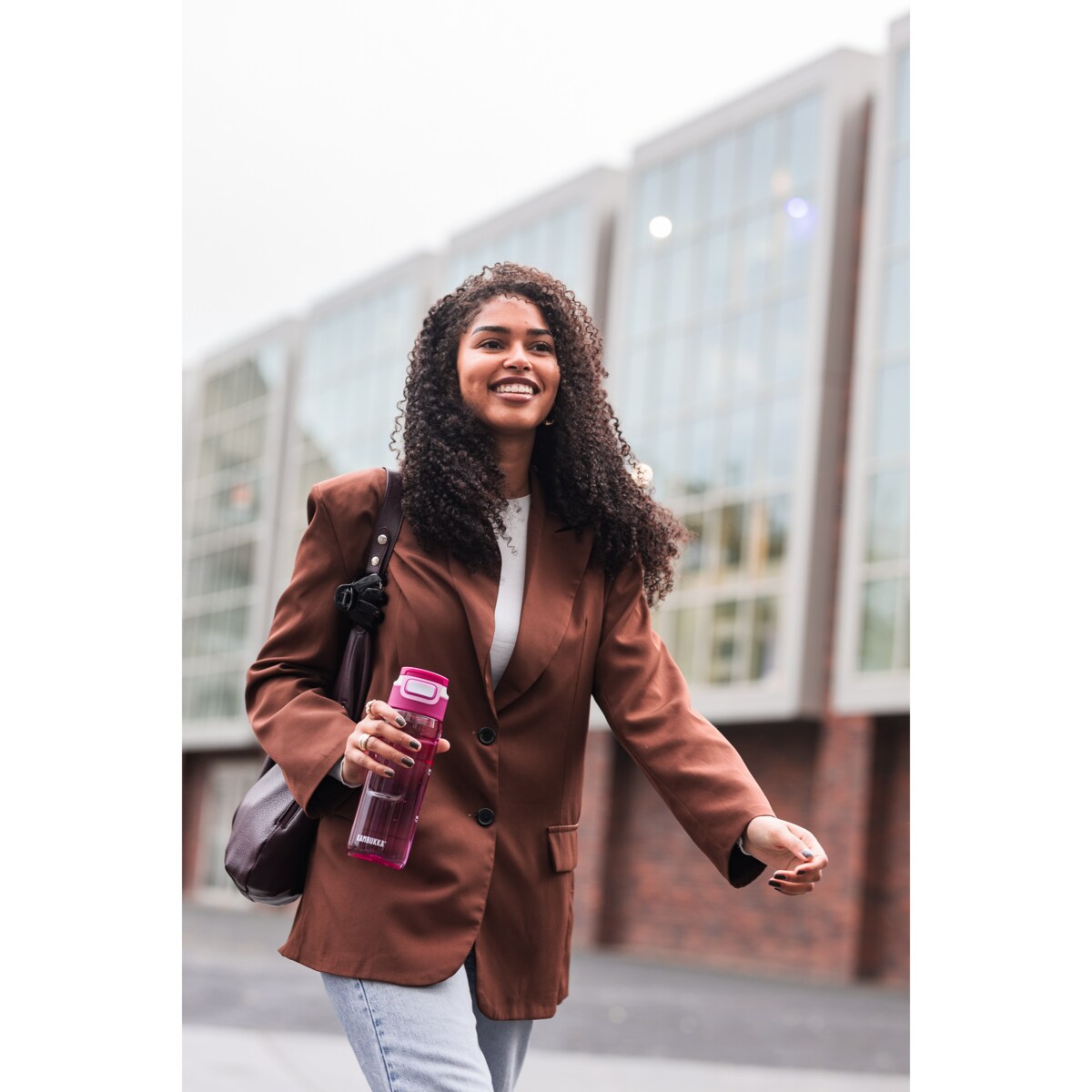 Butelka na wodę bidon Elton 750 ml - Mulberry Mood