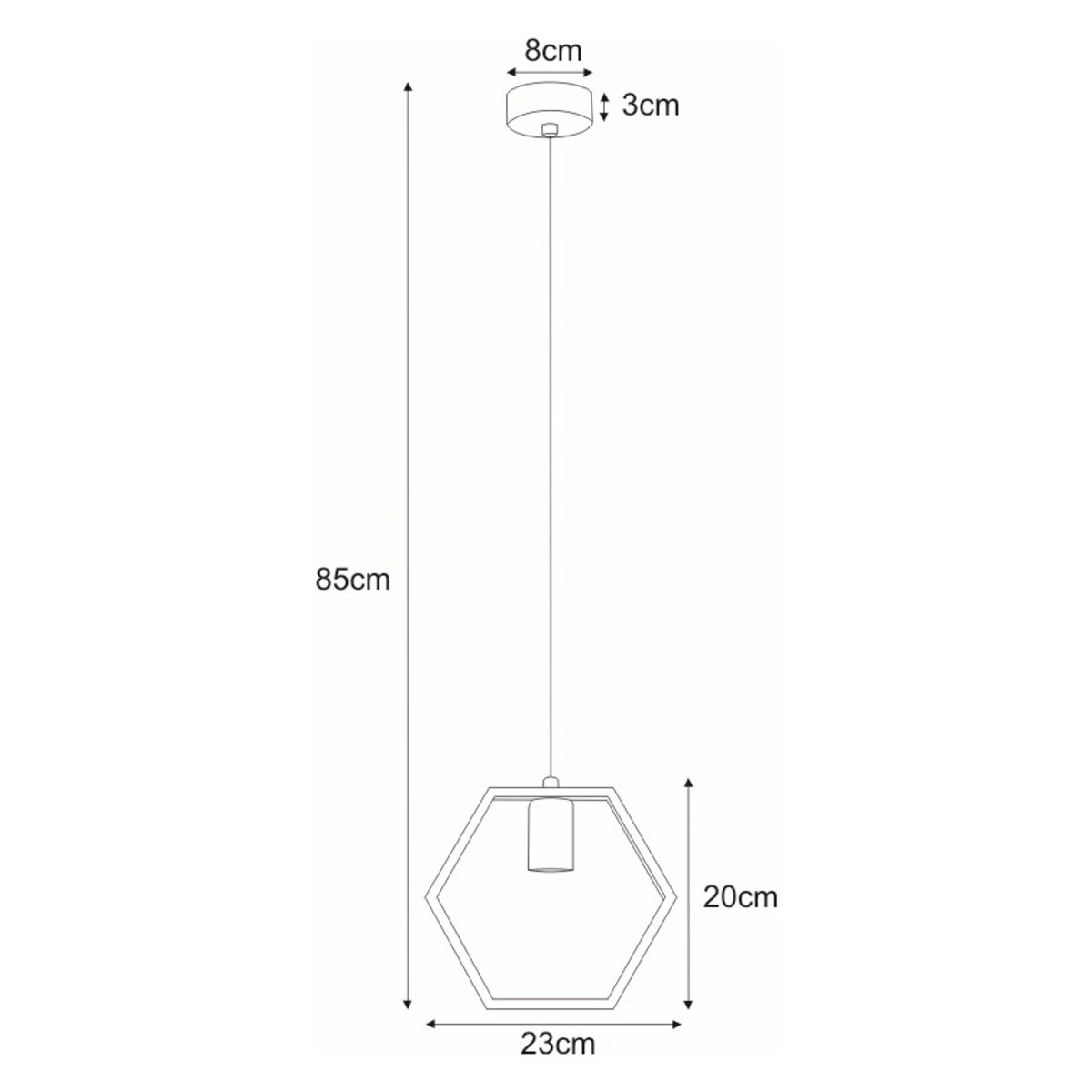 Lampa wisząca K-4720 z serii HONEY
