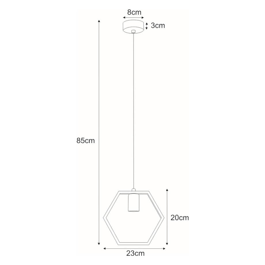Lampa wisząca K-4720 z serii HONEY