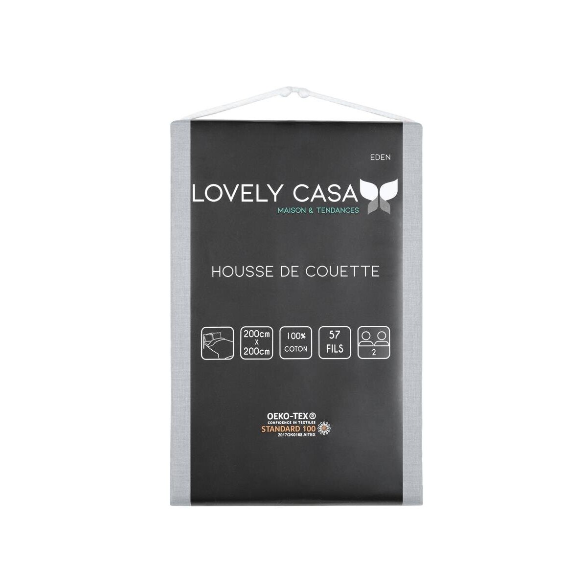 Bawełniana poszwa na kołdrę EDEN, 200 x 200 cm