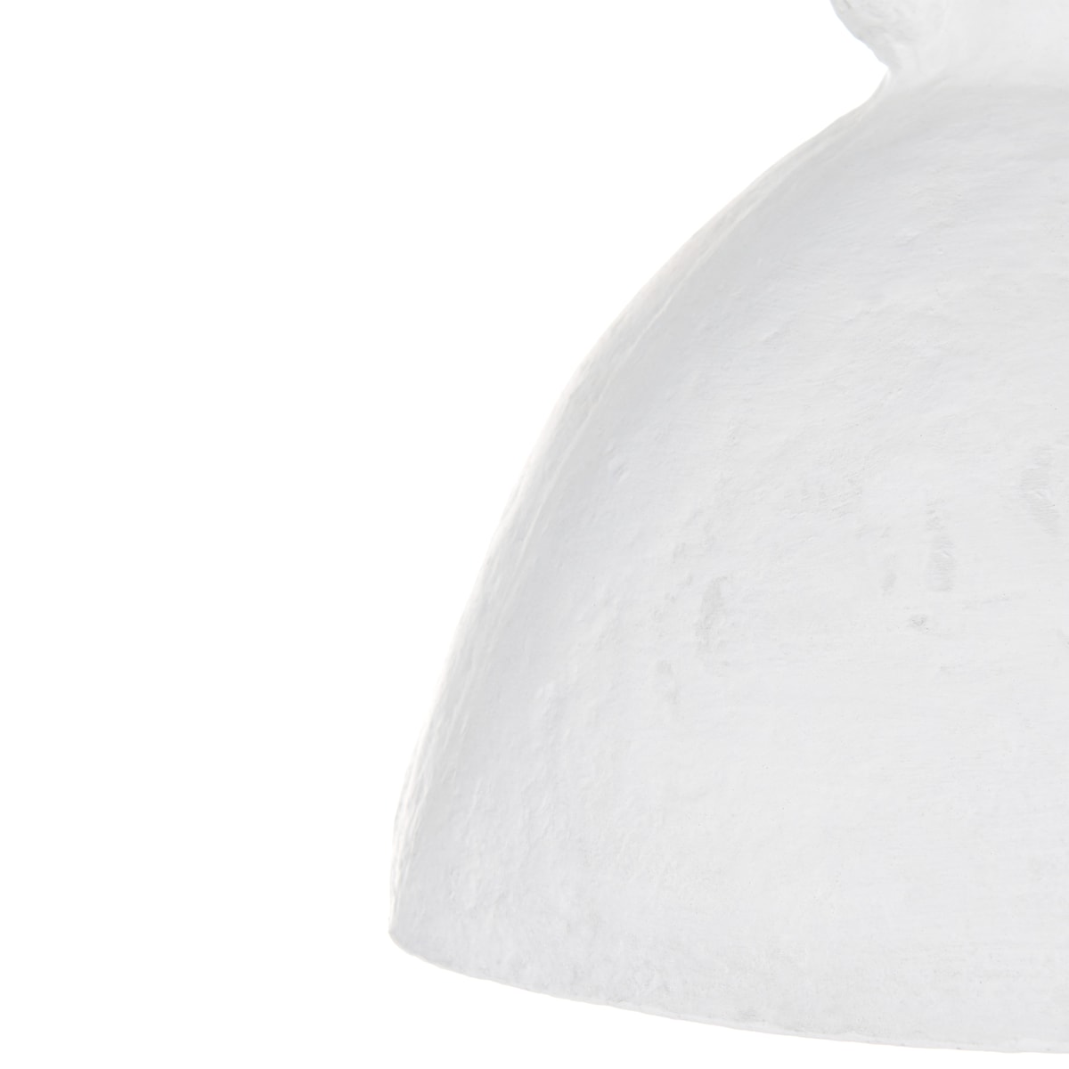 Lampa wisząca MIGUELETE Papier-mâché Biały