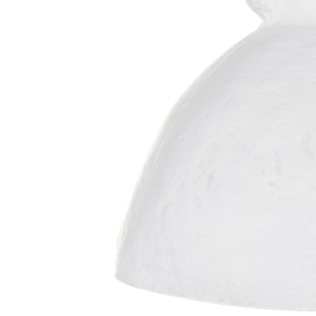 Lampa wisząca MIGUELETE Papier-mâché Biały