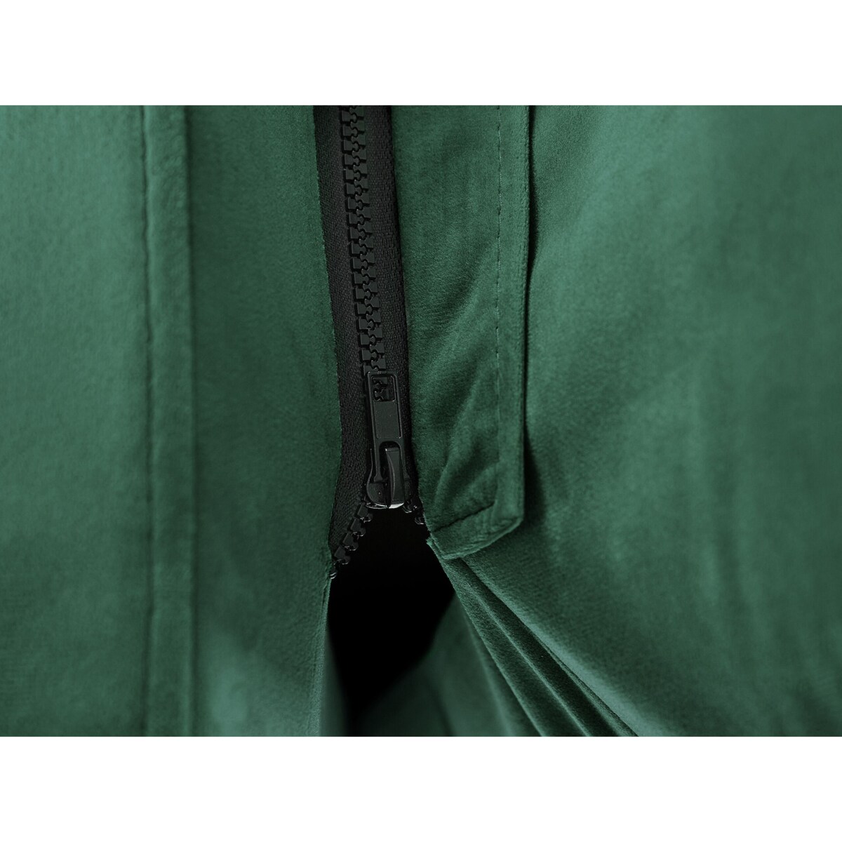 Łóżko welurowe 140 x 200 cm zielone MELLE