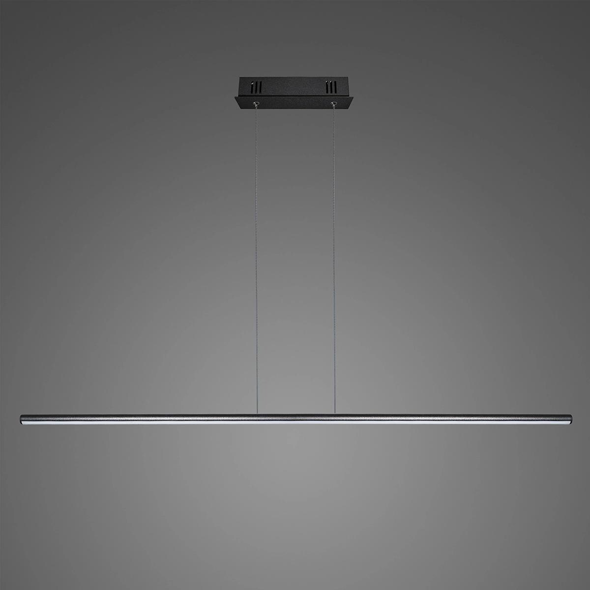 Lampa wisząca Linea No.1 120cm 4k 20W czarna