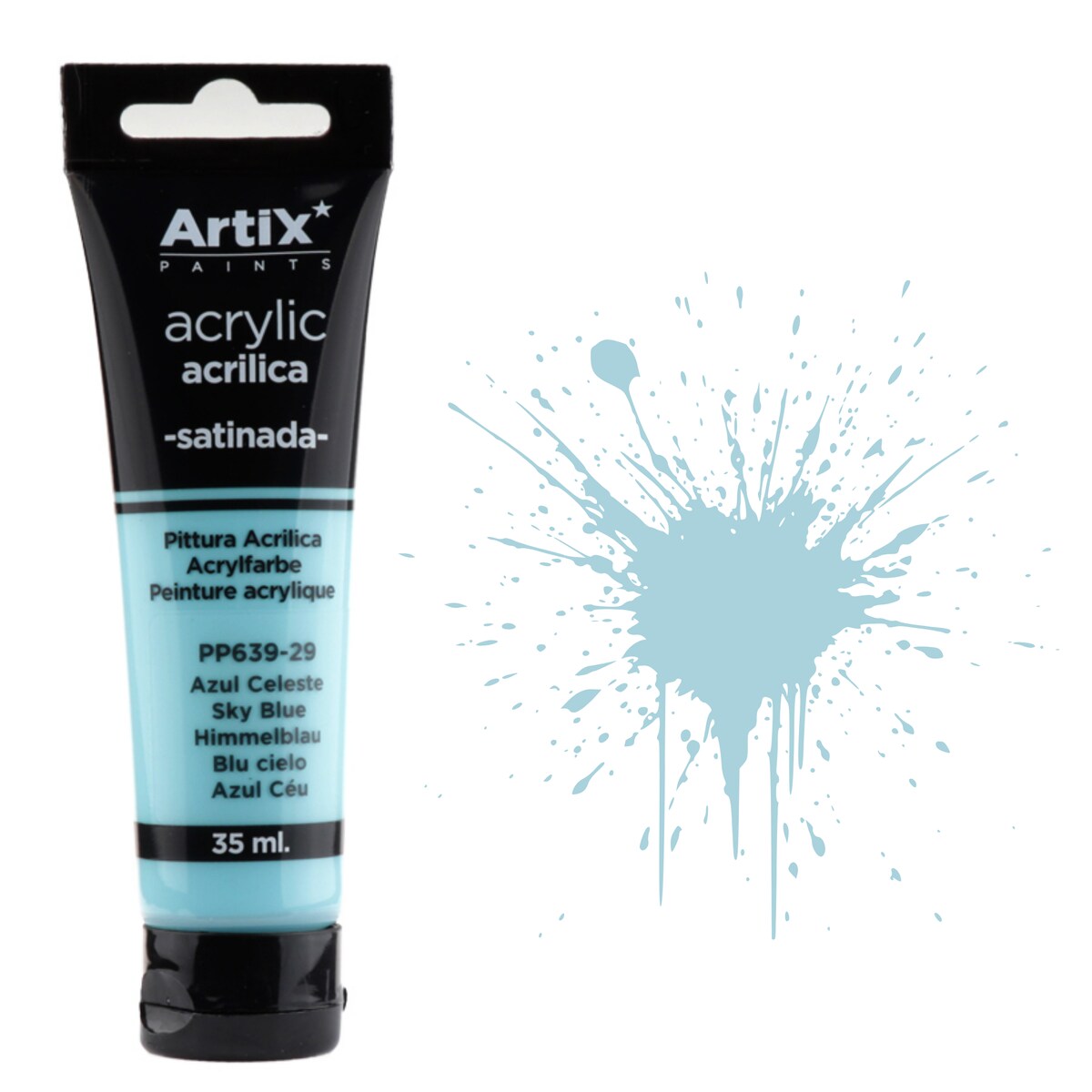 farba akrylowa sky blue artix pp639-29, 35ml