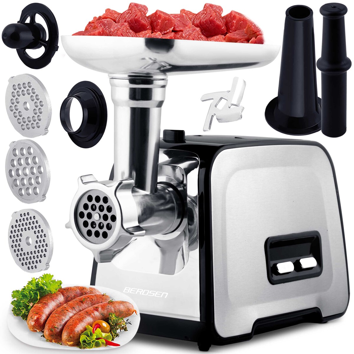 Maszynka do mielenia mięsa warzyw rozdrabniacz Berdsen