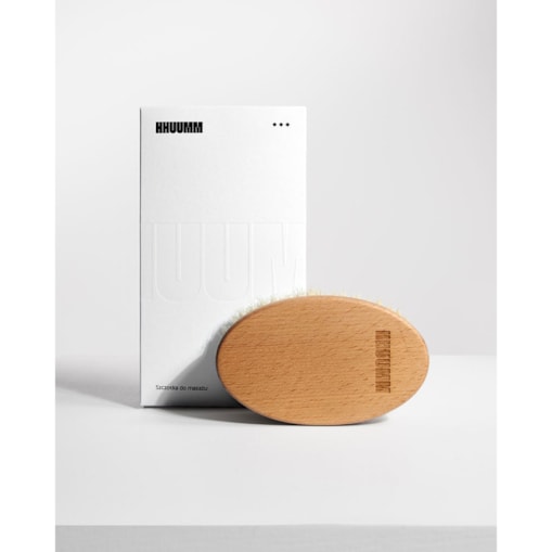 Szczotka do masażu ciała na sucho – włókno tampico, bez paska, No.7P