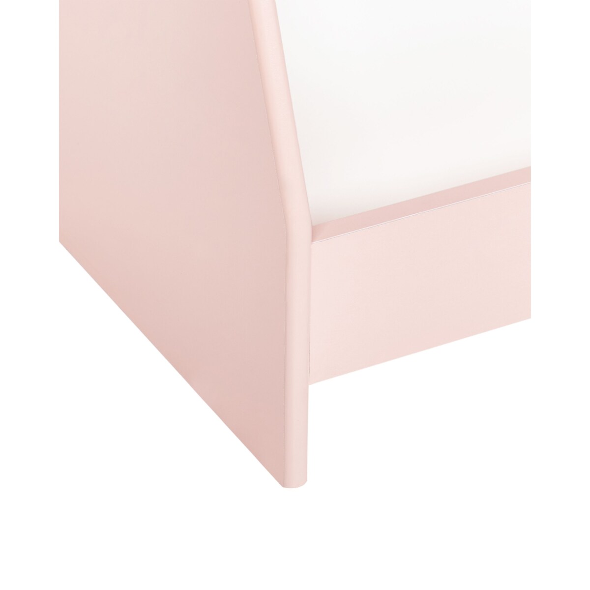 Regał 4 półki MDF Pastelowy róż LILOET