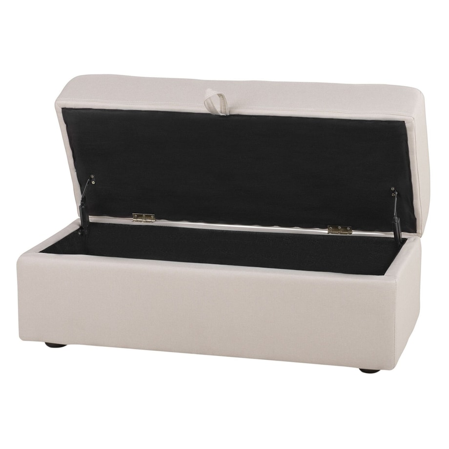 Sofa rozkładana beżowa FALSTER