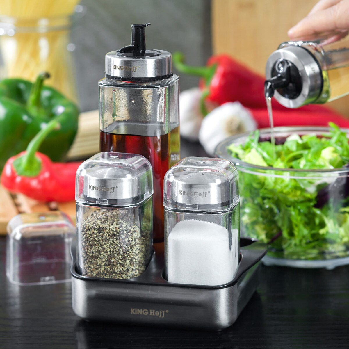 Zestaw Do Przypraw Przyprawnik Kinghoff