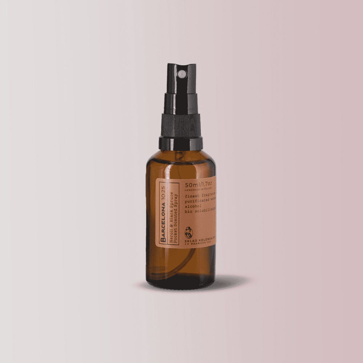 BARCELONA 10:25 Neroli & Black Spruce Home Perfume - Kolekcja Travels 50 ml