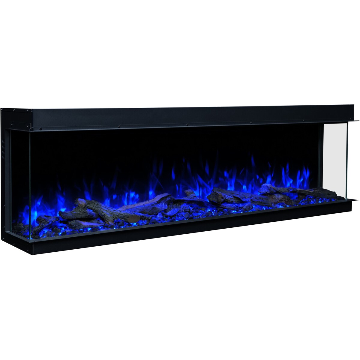 Kominek elektryczny à 3 côtés Emotion Flame Solis 150 - do zabudowy - 150x30x46 cm - kominek LED - funkcja grzania 750/1500 W
