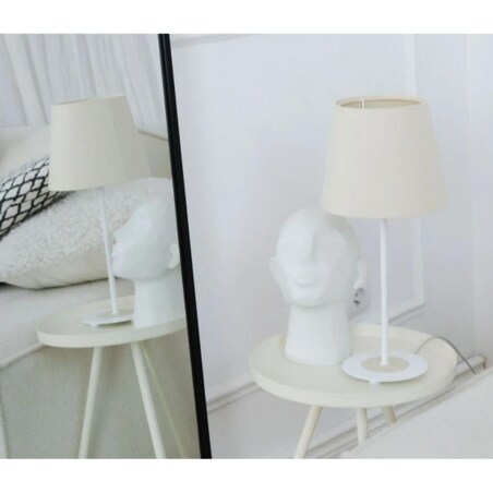 Lampa stołowa ENTURO II kremowa