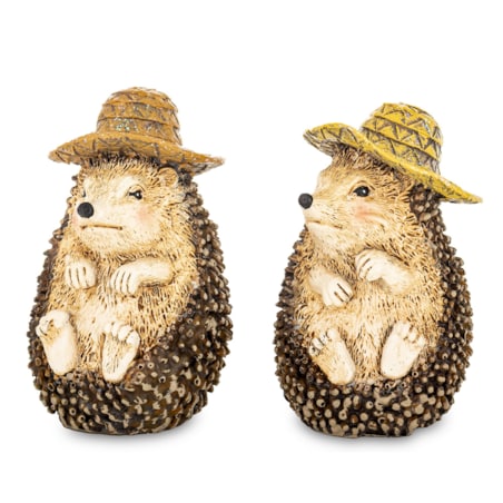 Dekoracja - figurki 2 jeży 11x7x7 cm IGELKOTT