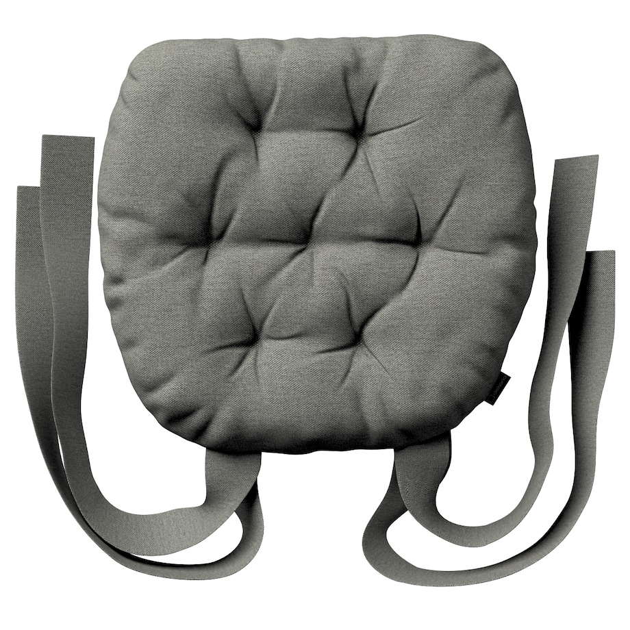 Poduszka na krzesło Marcin, szary, 40 x 37 x 8 cm, Etna
