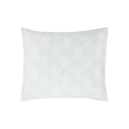 Komplet pościeli z bawełny satynowej we wzory w kolorze niebieskim, poszewka ozdobna, pościel dwustronna, pościel Esprit, 200 x 220 cm