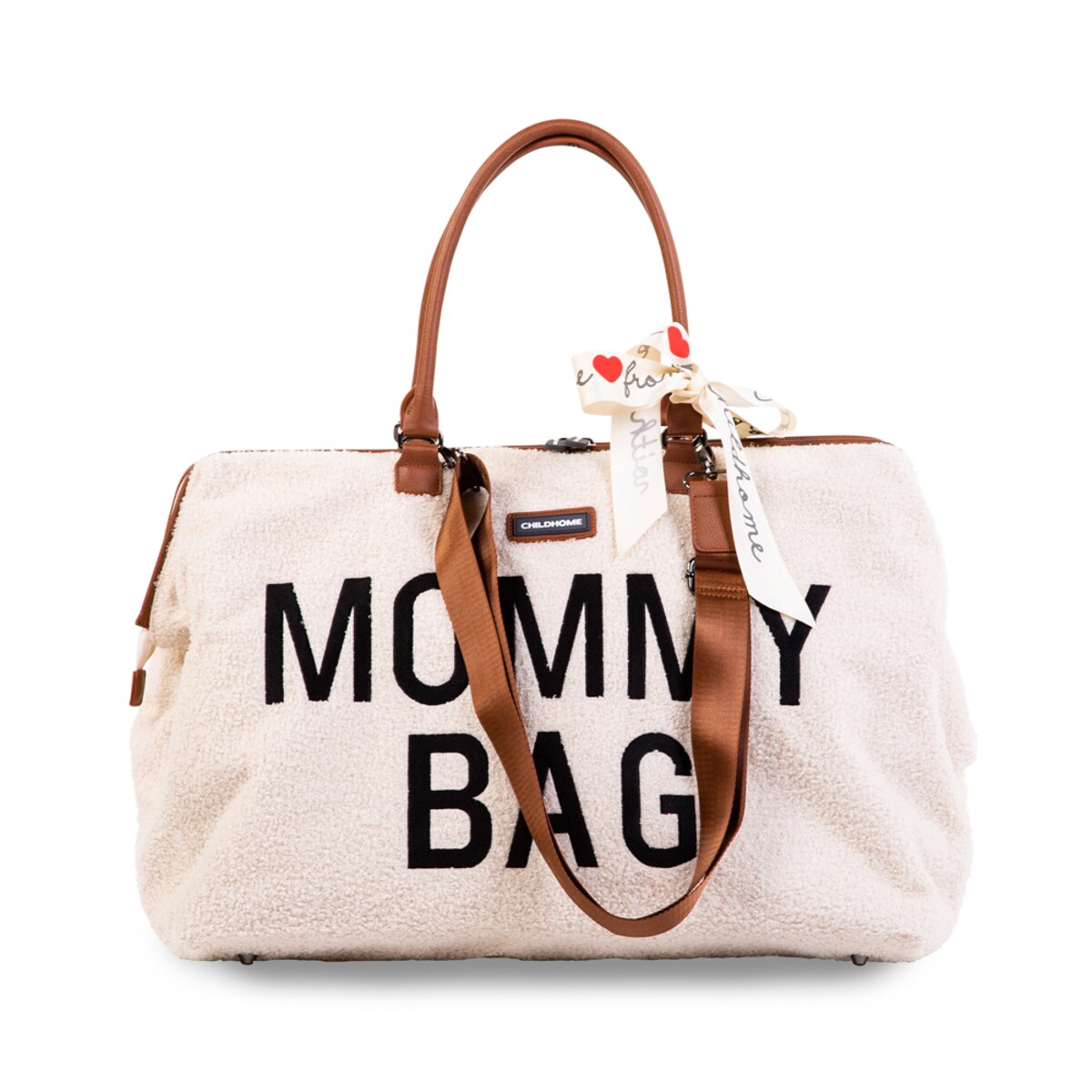 Childhome Torba Mommy Bag Teddy Bear White