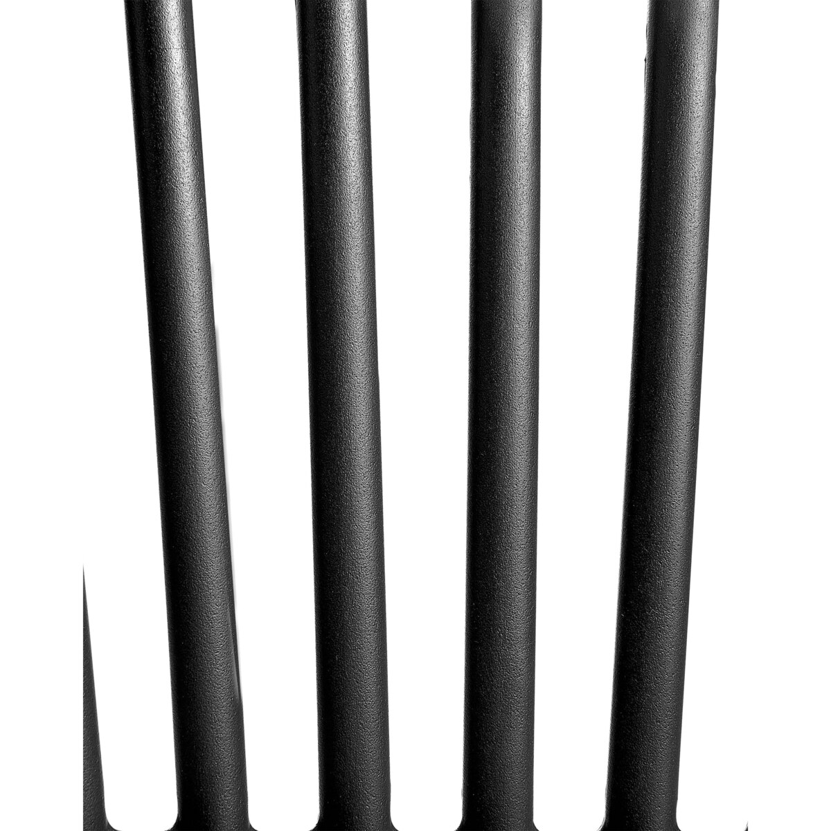 Zestaw 4 krzeseł do jadalni czarny GELA