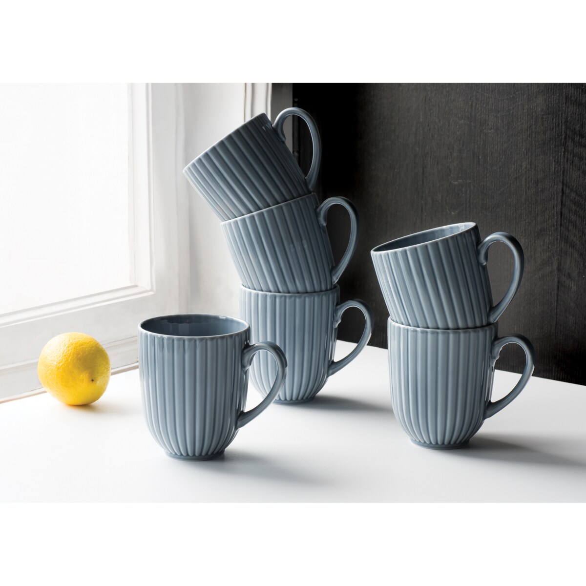 Zestaw 6 kubków 350 ml Daisy Seaside LB87 (K9), Lubiana