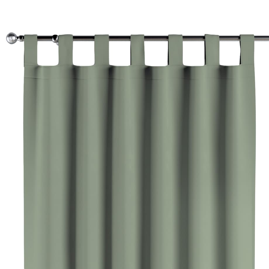 Zasłona na szelkach 1 szt. 130x245 szałwiowy