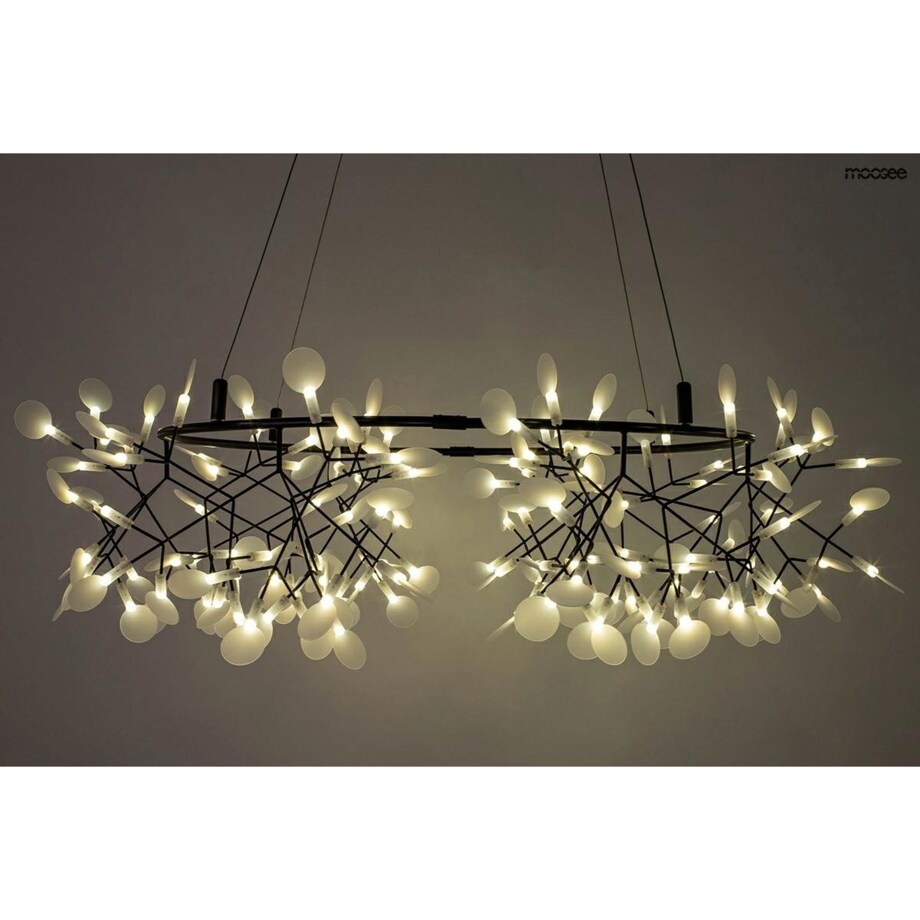 Wisząca lampa Flora MSE010100251 LED 64,8W nad stół czarna