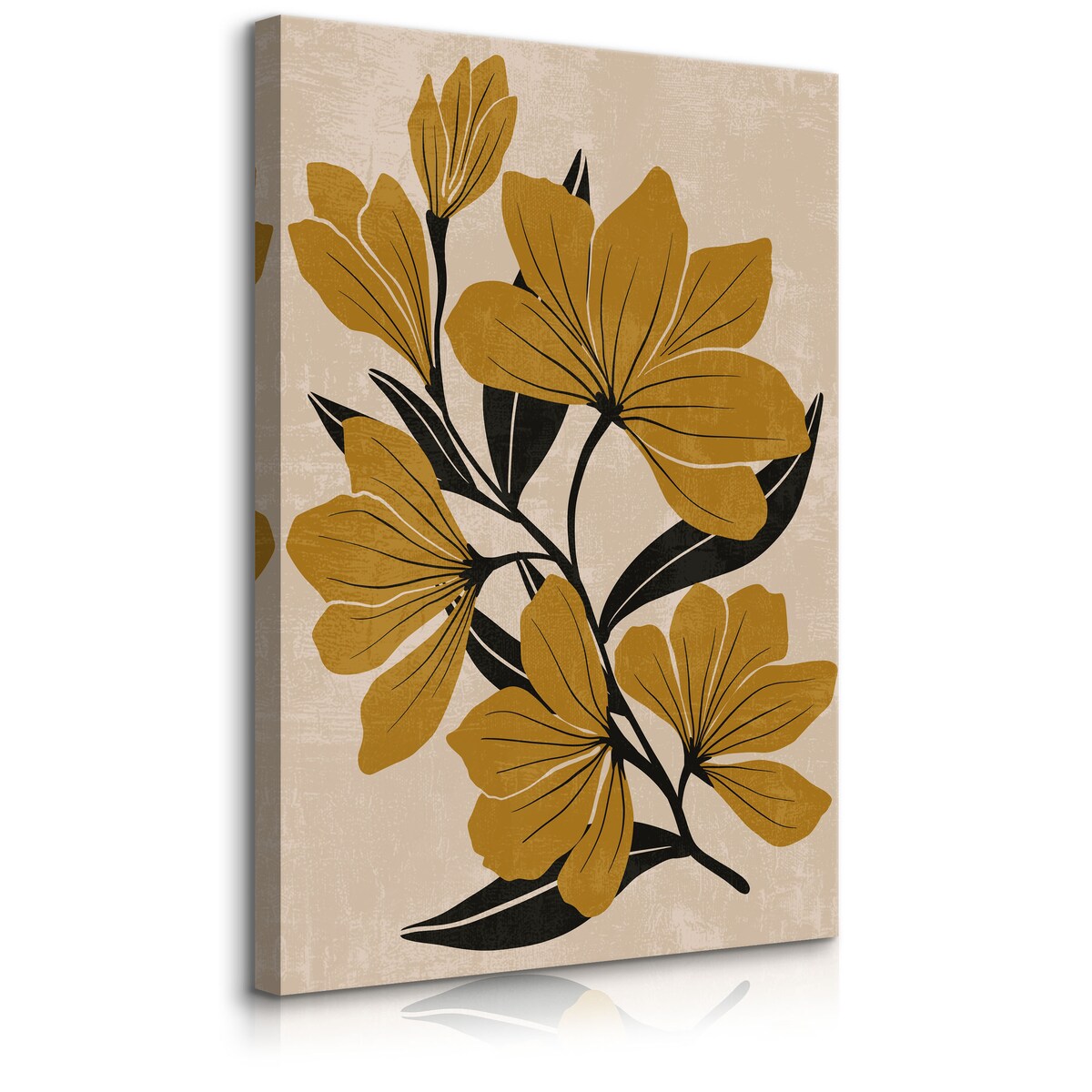 Obraz Brązowe Kwiaty Polne 30x40cm