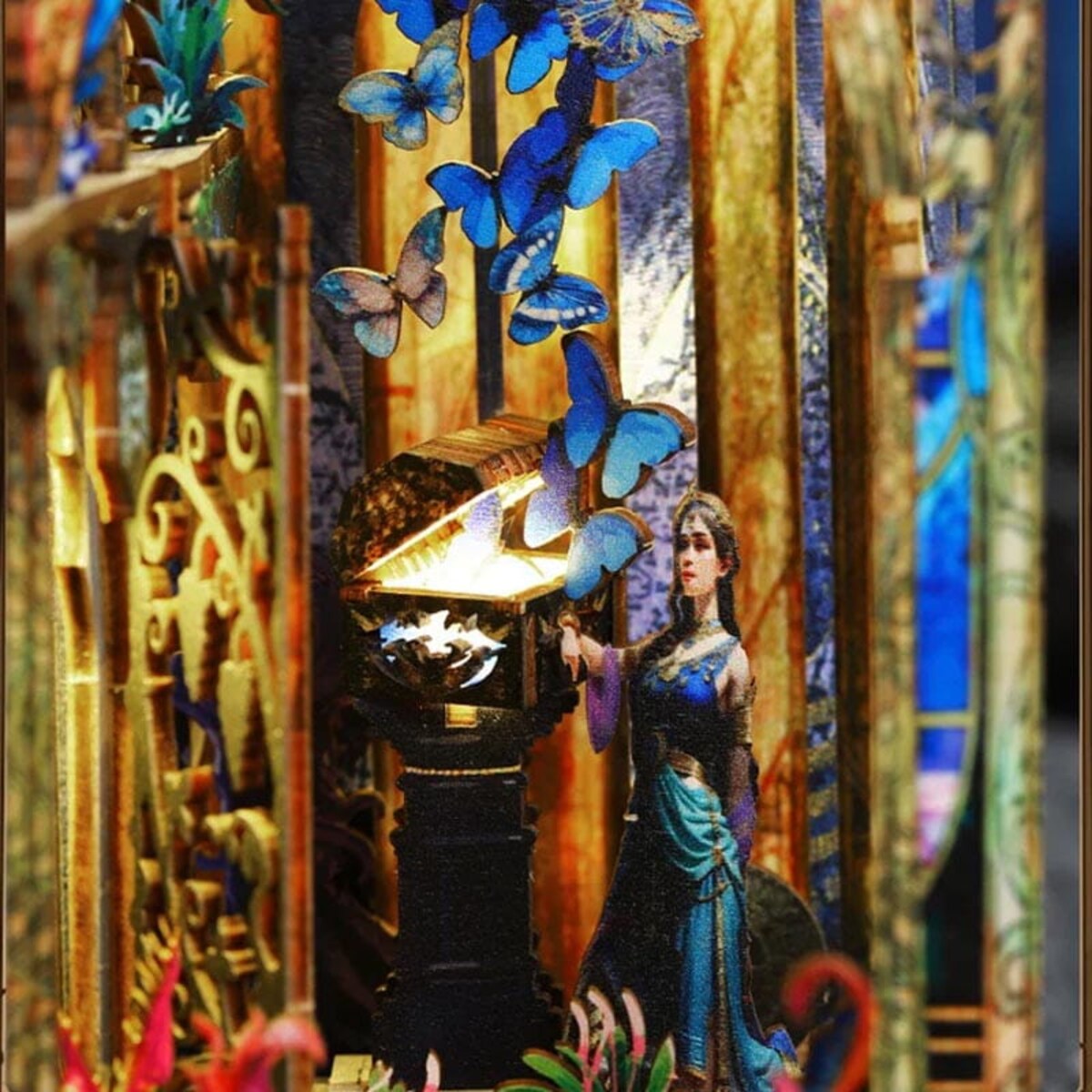 Miniaturowy domek Book Nook - Puszka Pandory