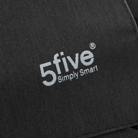 Wózek zakupowy na kółkach z pojemną komorą i kieszonkami