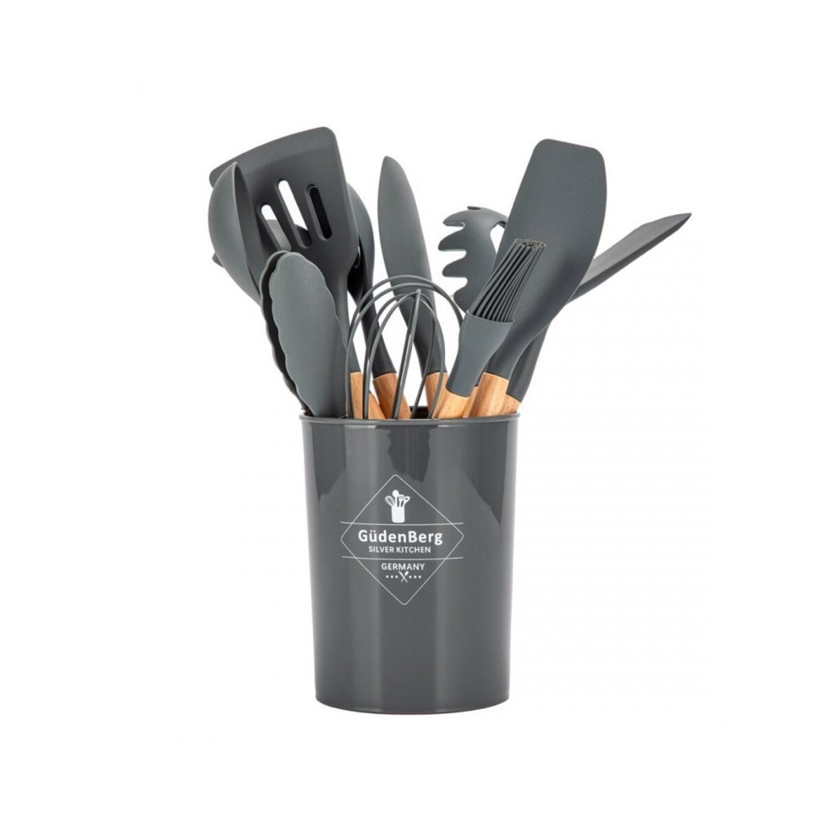 Elitehoff zestaw 12 przyborów kuchennych w stojaku 48649