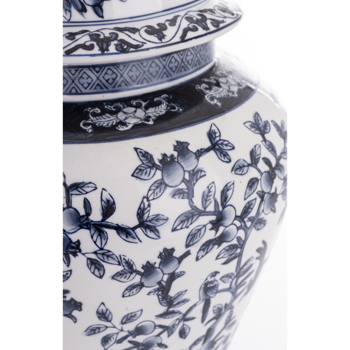 Amfora pojemnik porcelanowy 44x22x22 cm CONTESSA-V