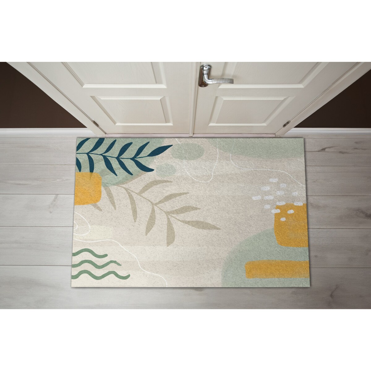 Wycieraczka XXL do wnętrz Geometryczna Abstrakcja 150x100 cm