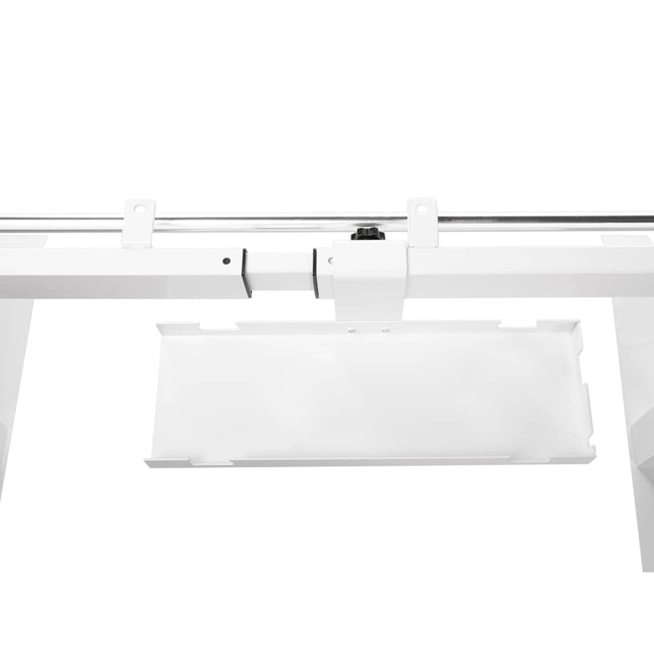 Organizer kabli pod biurko regulowane manualnie biały TRACIE