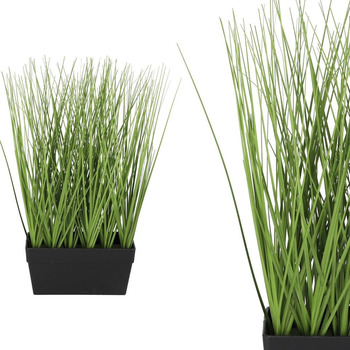 Trawa w doniczce SZTUCZNA 38 cm ZIELONA wazonu KWIATY na BALKON jak ŻYWE
