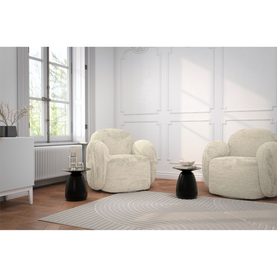 Stolik drewniany różne kolory Baobab 34, kolor czarny