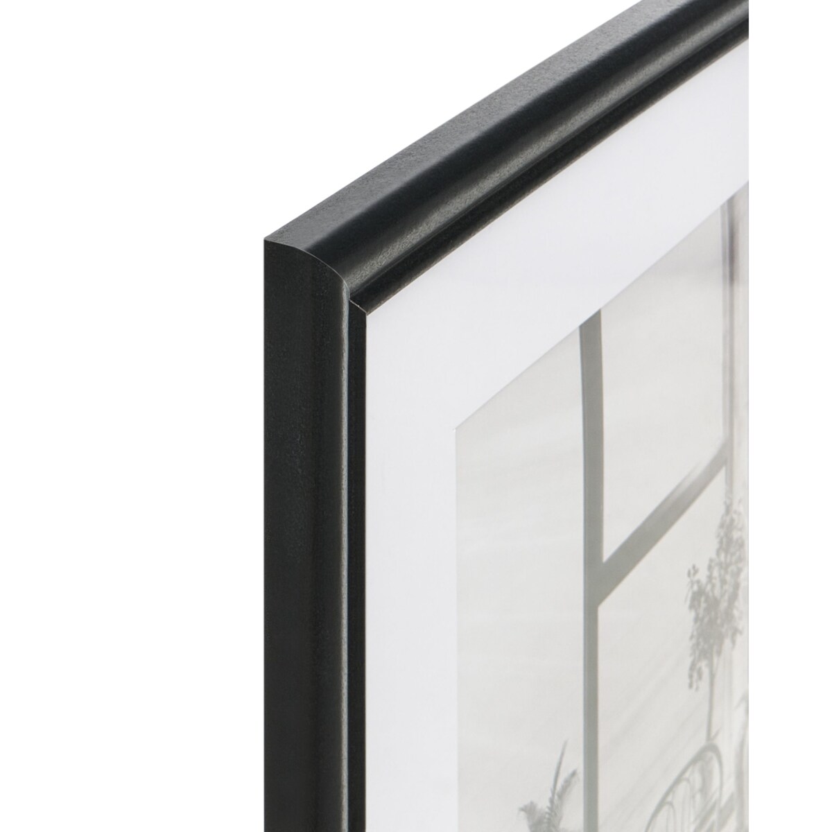 Ramka na zdjęcia GARANGO Motyw miejski Motyw morski Czarny