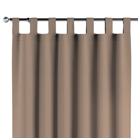 Zasłona na szelkach 1 szt. 130x245 mocca