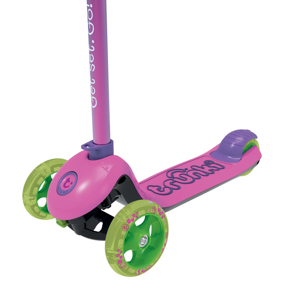 Składana hulajnoga Trunki - różowa, mała