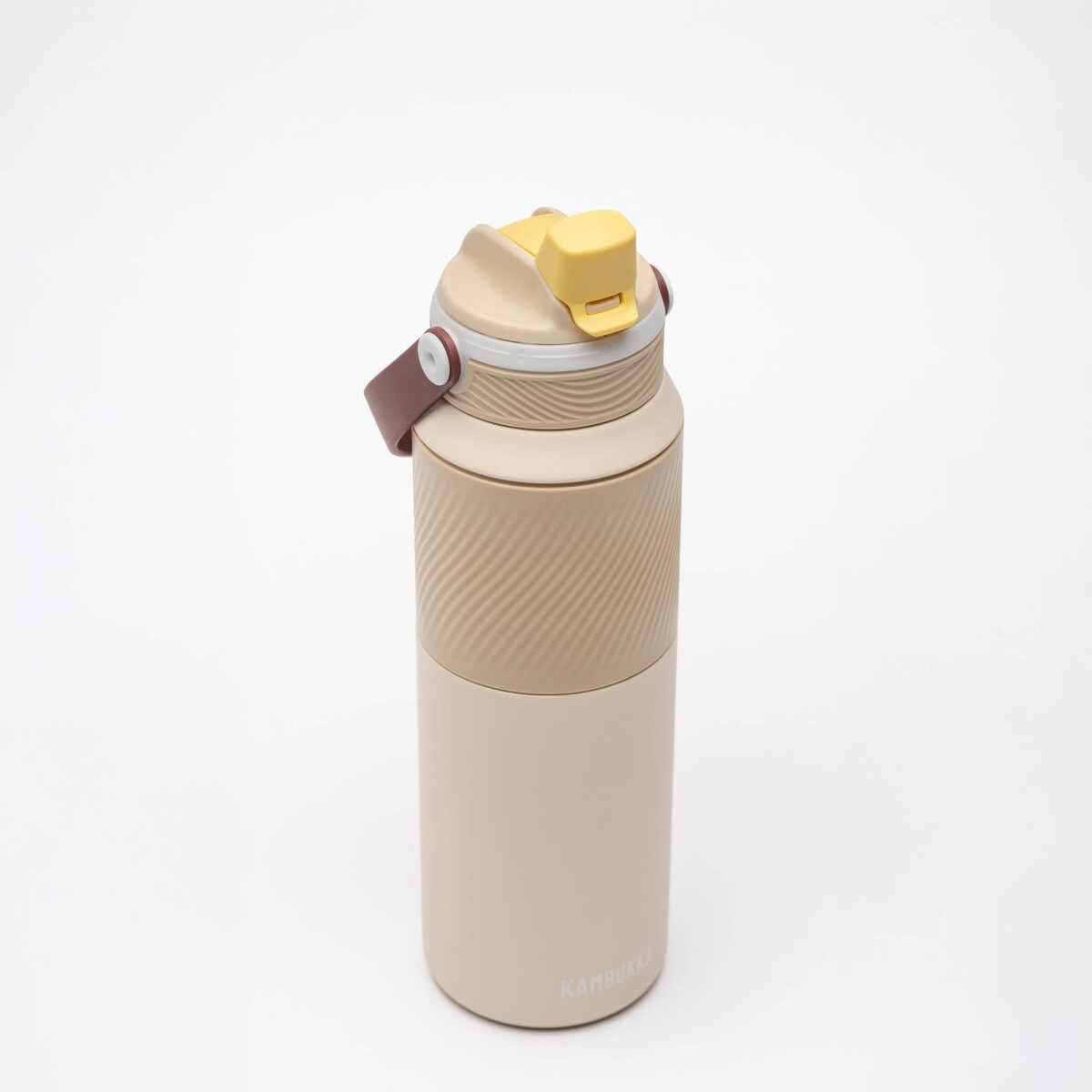 Butelka termiczna na wodę termos ze słomką Dupla Insulated 1000ml - Desert Sand