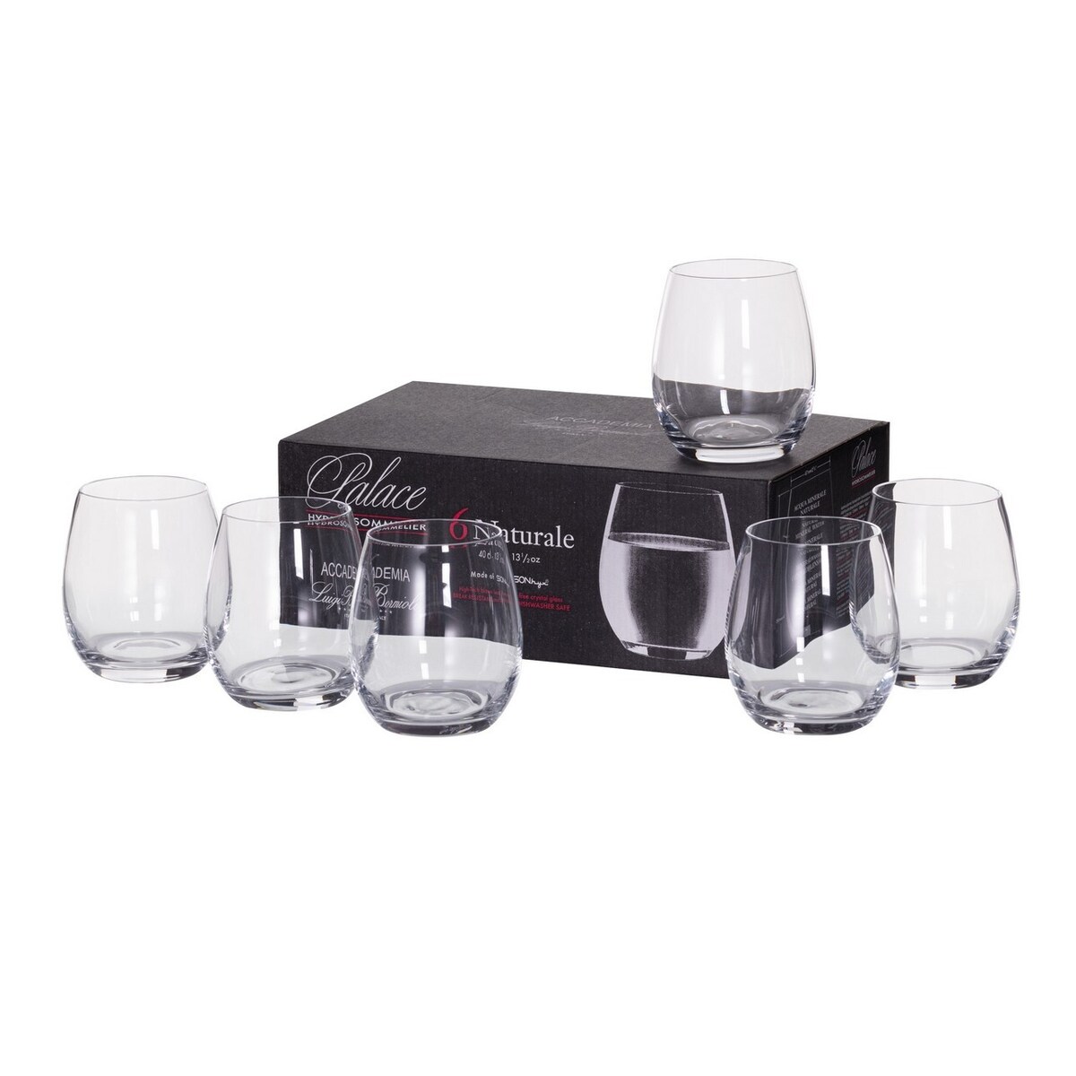 Szklanki Palazzo 6szt. 400ml, 6,7 x 8,5 x 9,9 cm