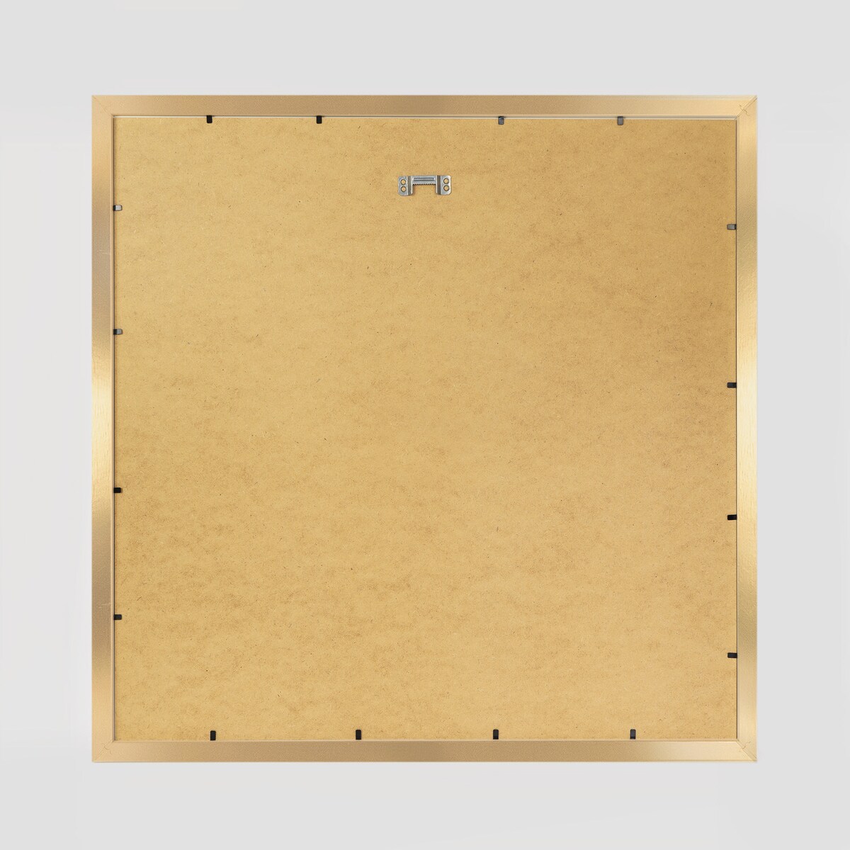 Ramka na zdjęcia 50x50 cm złota rama MDF z plexi do powieszenia pion poziom klasyczna kwadratowa ramka FRAMAI®