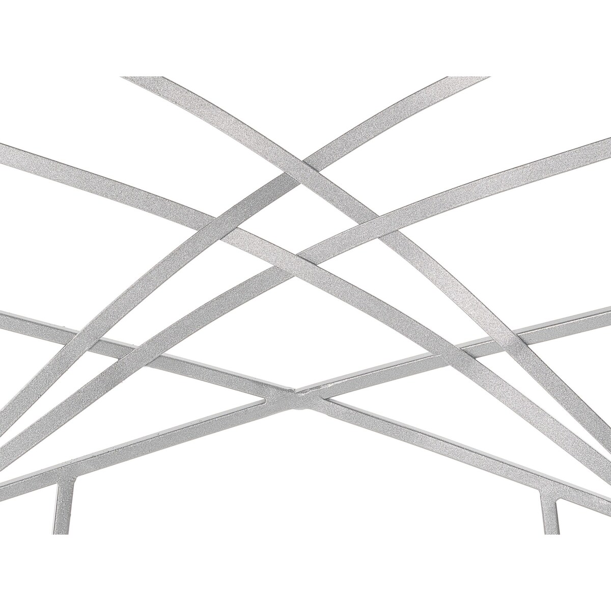 Zestaw 2 krzeseł do jadalni srebrny GIRARD