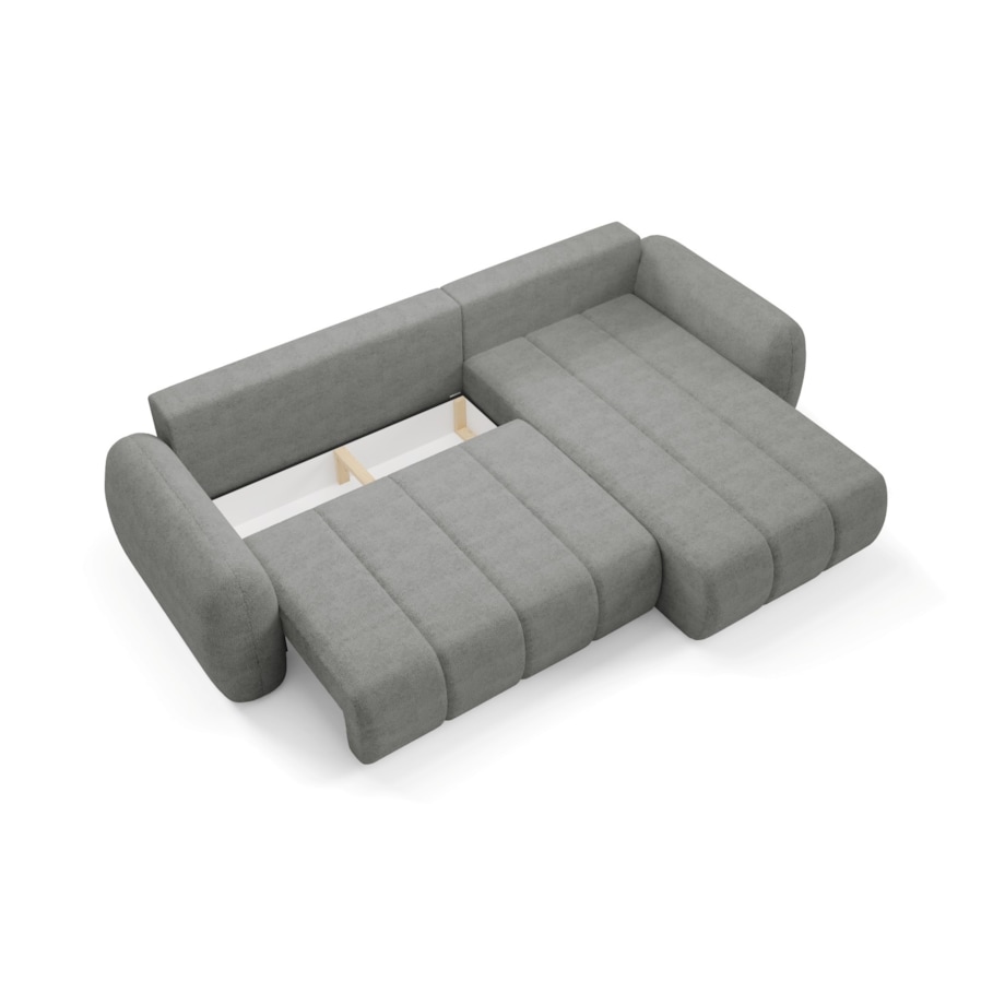 Narożnik CONTII L premium z funkcją spania Kolor: Quelle 83