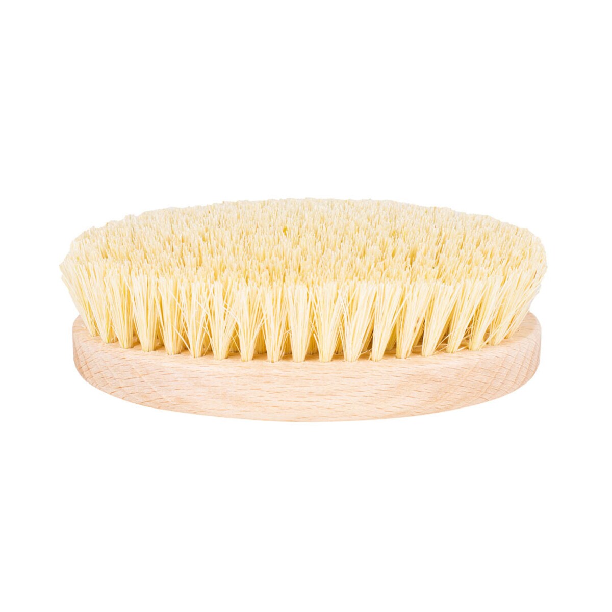 Szczotka do masażu ciała na sucho – włókno tampico, bez paska, No.7