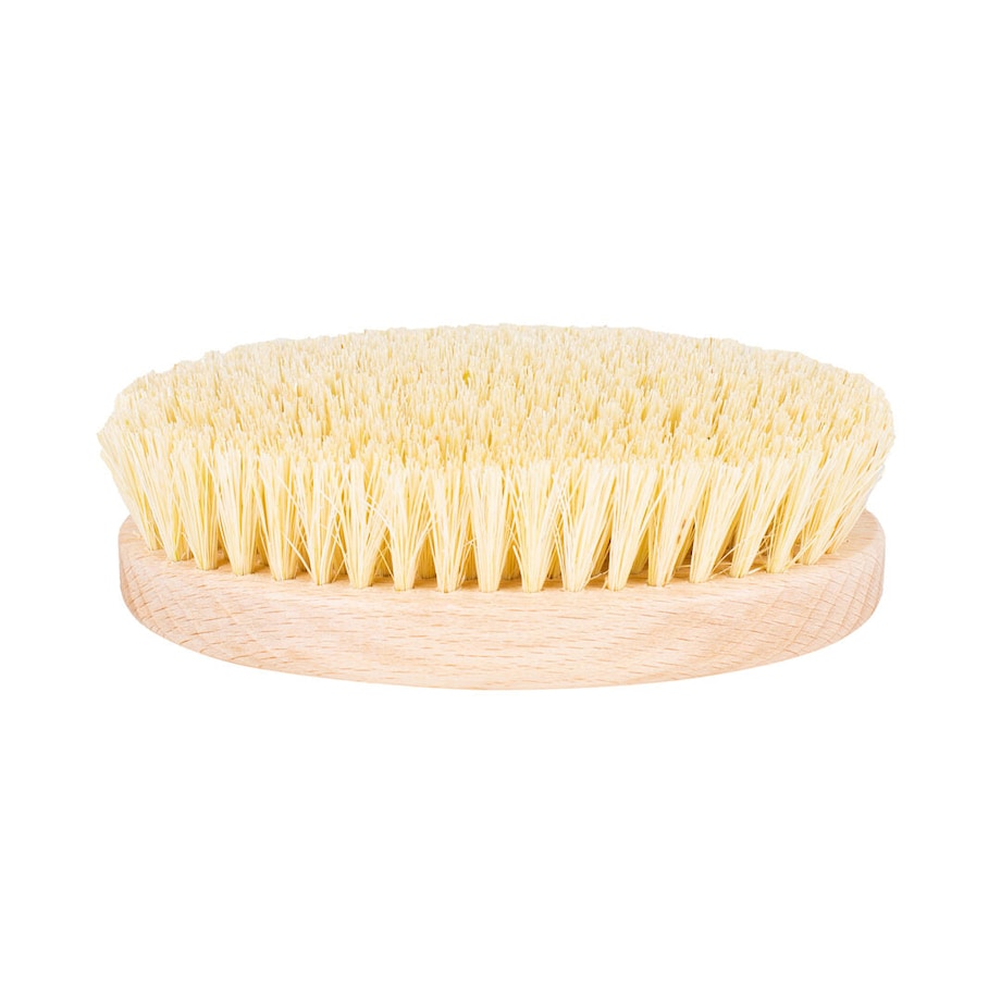 Szczotka do masażu ciała na sucho – włókno tampico, bez paska, No.7