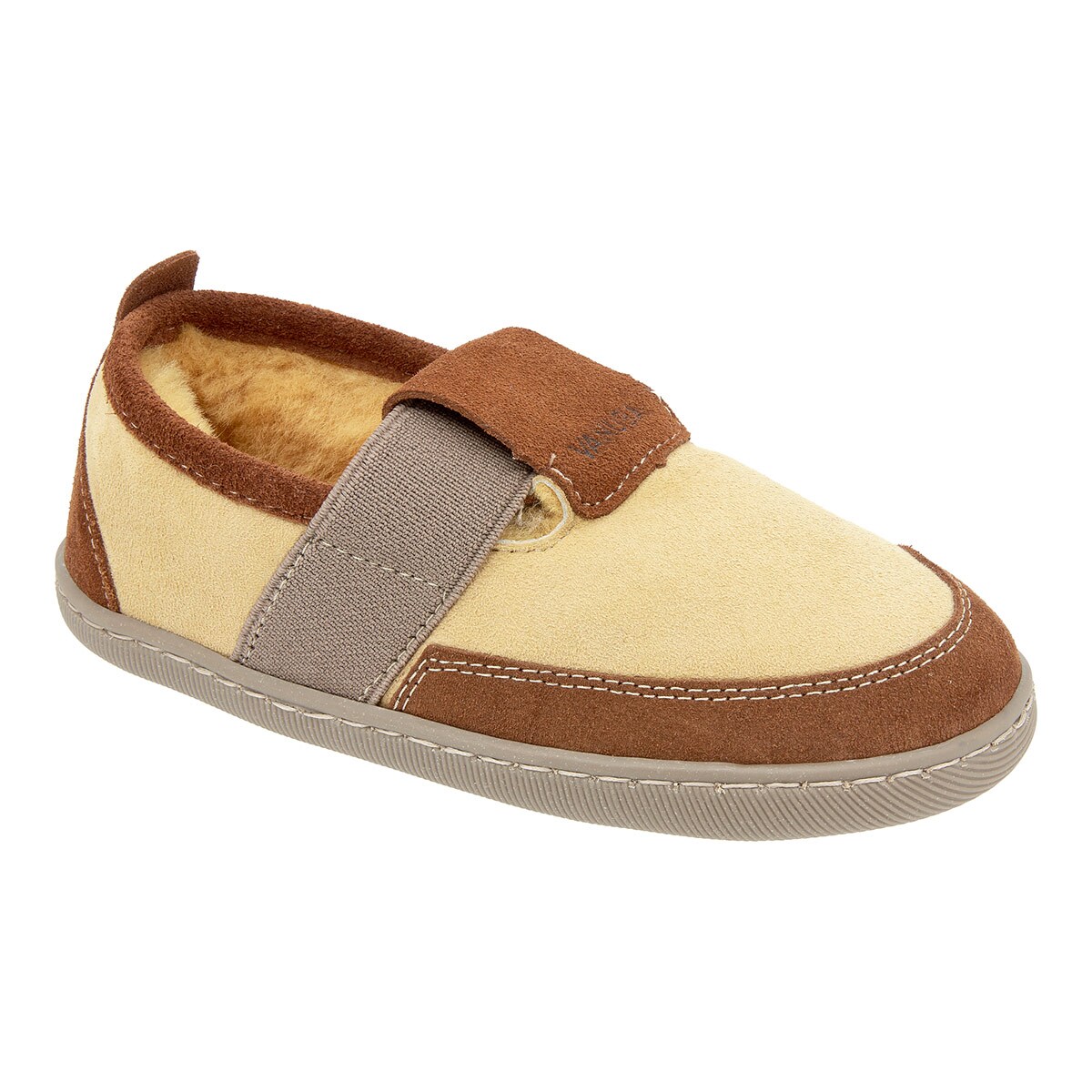 Kapcie dziecięce Lambi musztarda/nugat 26-30 30