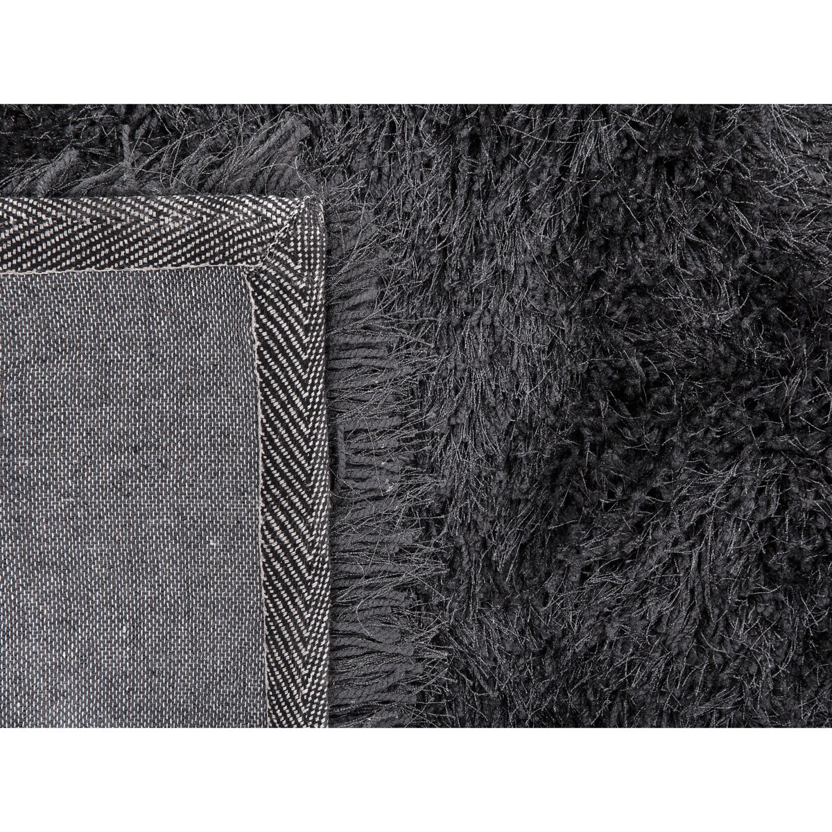 Dywan shaggy 200 x 300 cm czarny CIDE