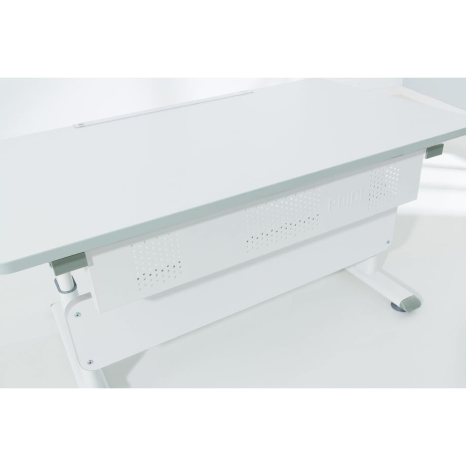 Biurko regulowane PAIDI DIEGO GT 130 cm – kredowa biel / biały