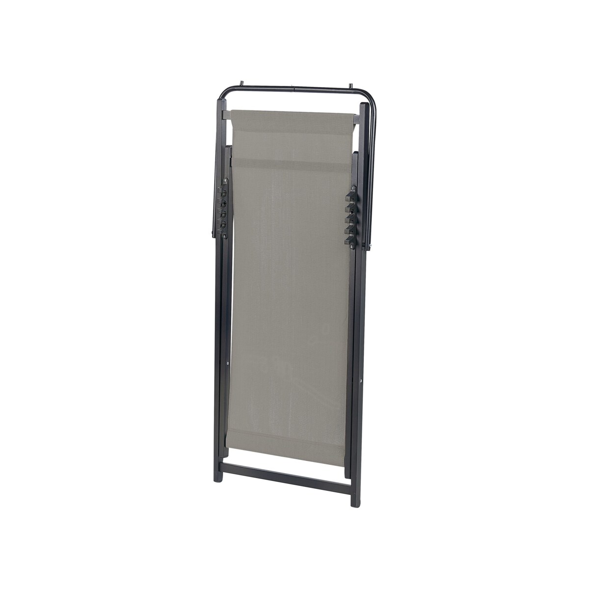 Leżak ogrodowy składany LOCRI II Metal Szary